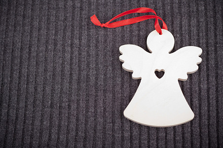 Wooden angel featuring wooden, angel, and wings, a Holiday Photo by Dvoevnore photos