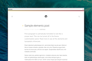 Type Wordpress theme, a WordPress Template by Pixel Revel (Thumbnail 1 of 5)