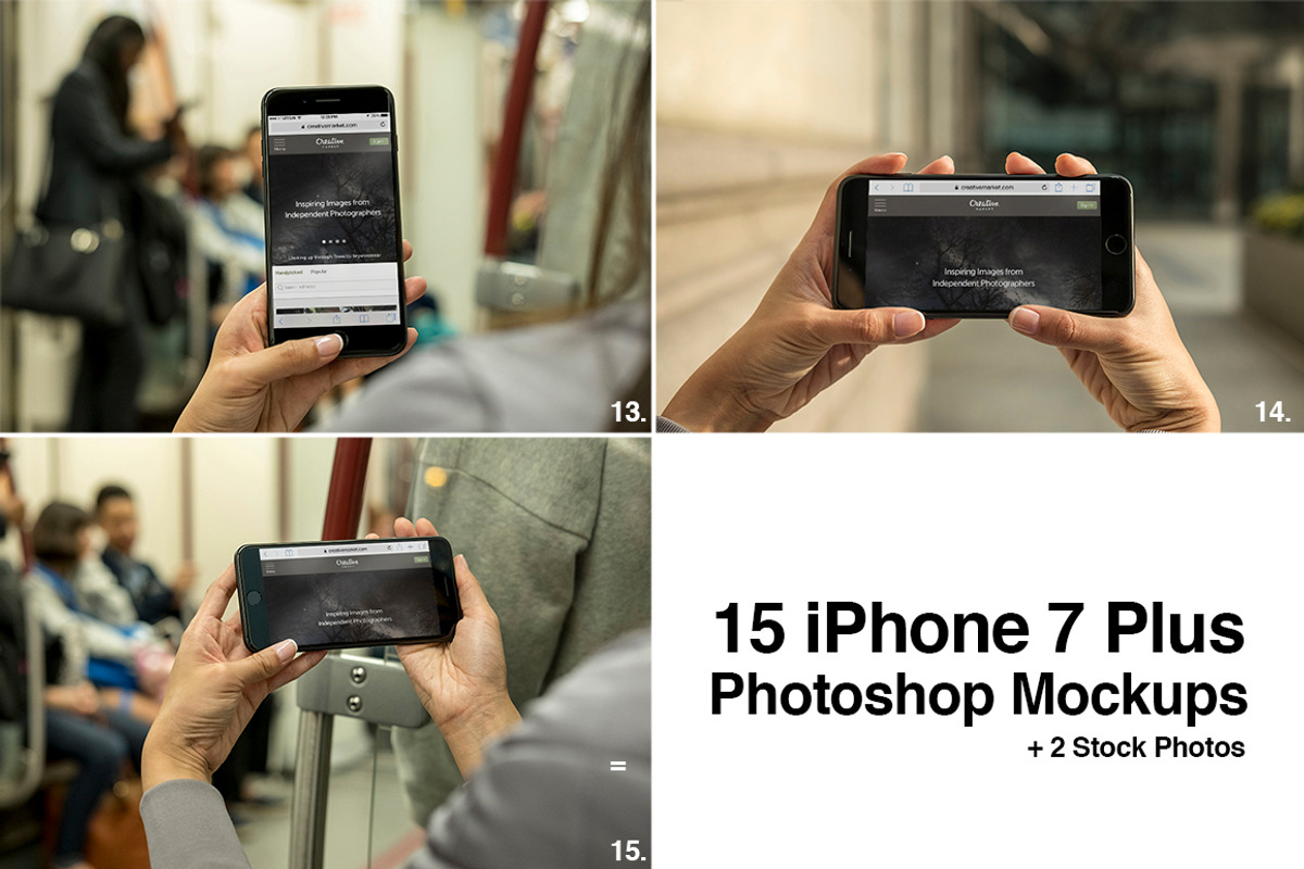 15 iPhone 7 Plus Real Photo Mockups, an iPhone Mockup by ZedProMedia (Photo 8 of 8)
