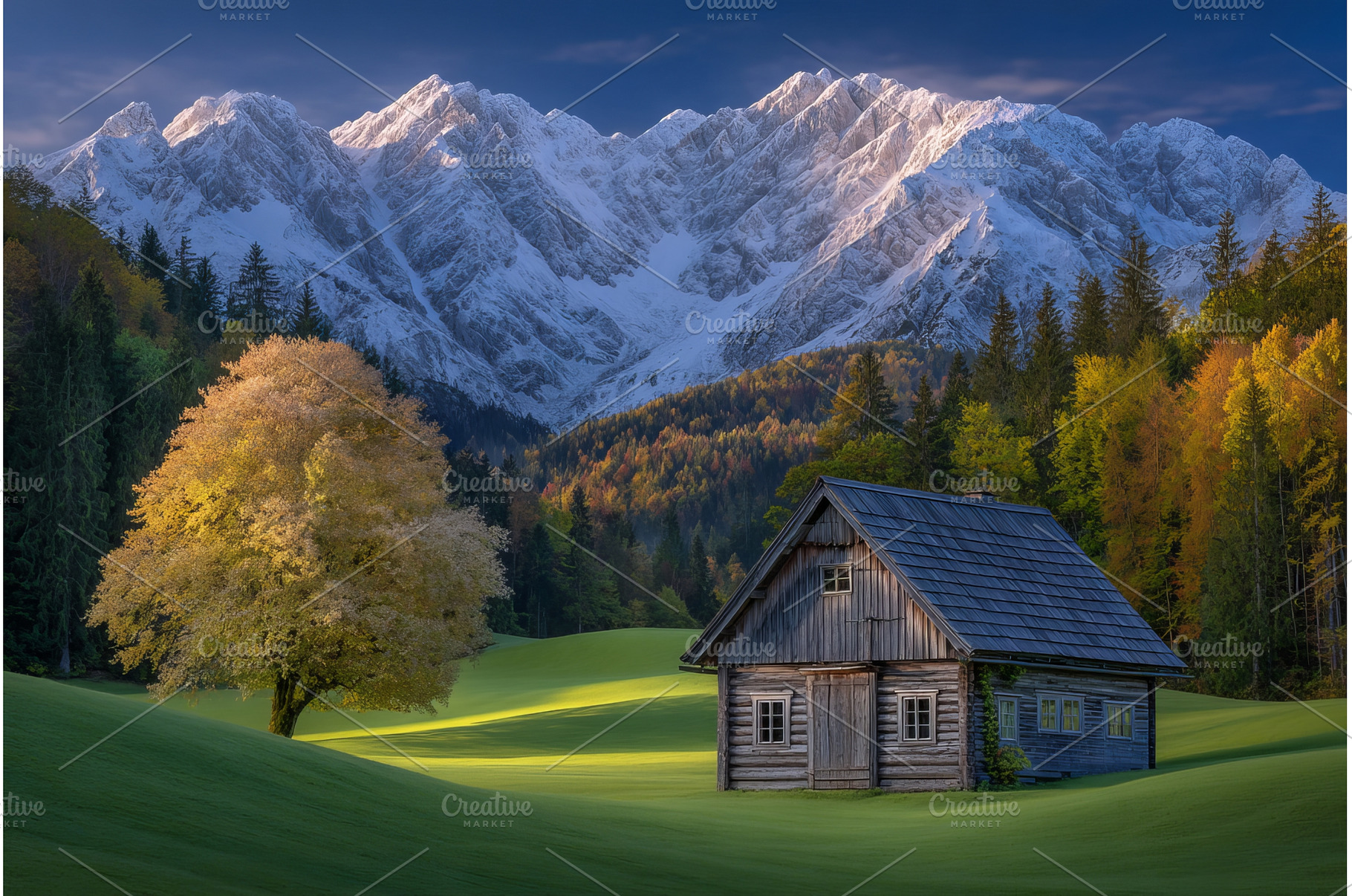 The peaks of the mountains in, a Nature Photo by ZinetroN