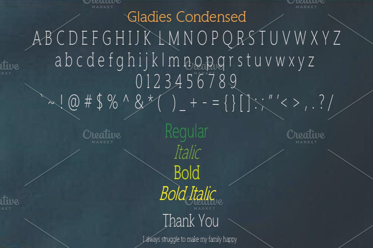 Gladies Slab Serif preview 4