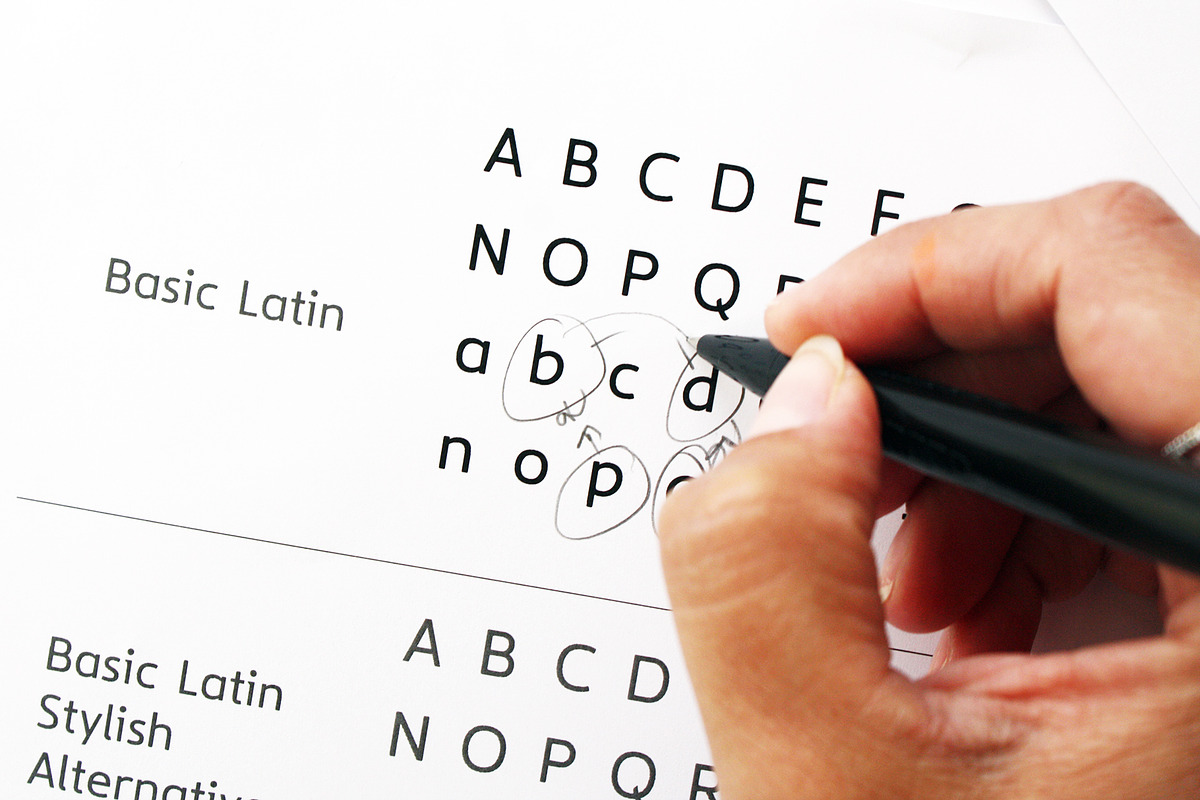 Accessible Font Version 2 preview 8