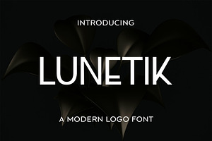 LUNETIK Display Font