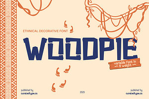 Woodpie Solid - Playful Display Type