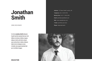 Resume CV Template 27