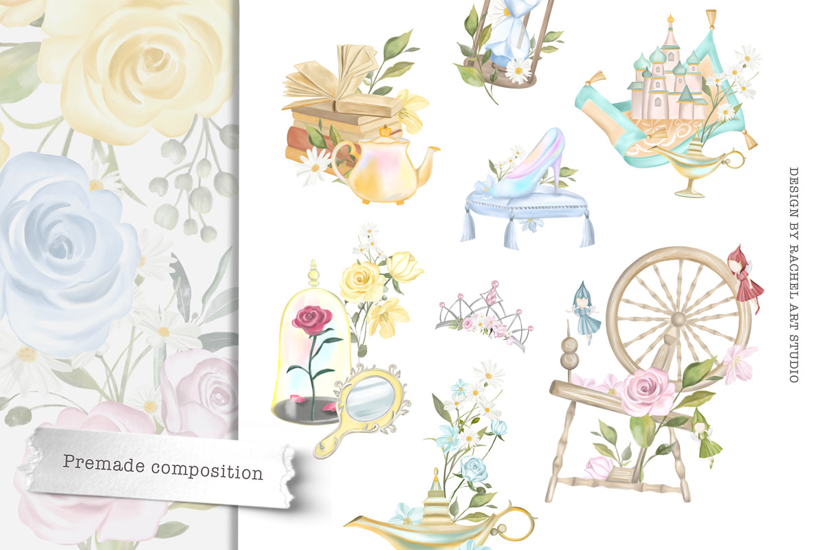Once Upon A Time Fairy Tale, an Illustration by Rachel Art Studio (Photo 3 of 10)