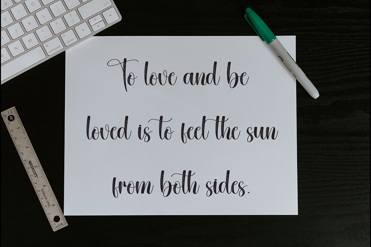 Starnight | Script Font, a Handwritten Font by Scratchones (Photo 3 of 9)