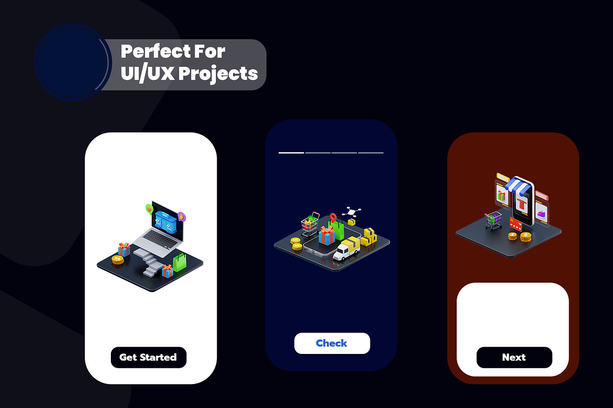 3D isometric online shop, a 3D by novia99design (Photo 3 of 6)