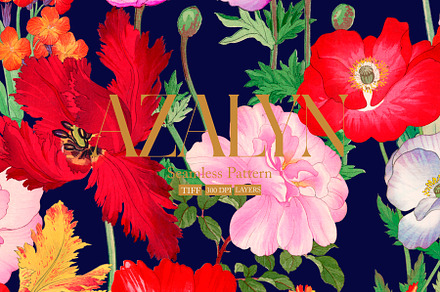 Azalyn Seamless Pattern, a Pattern Graphic by Fabrivo
