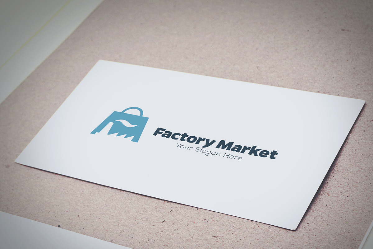 Factory Market / Shop Logo, a Branding & Logo Template by LogoBuy