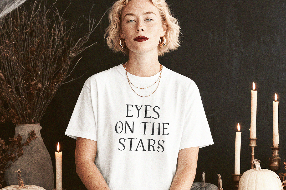 Ritual House Serif Font with Stars, a Handwritten Font by Beck McCormick (Photo 5 of 10)