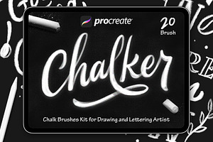 Chalker - Procreate Brush