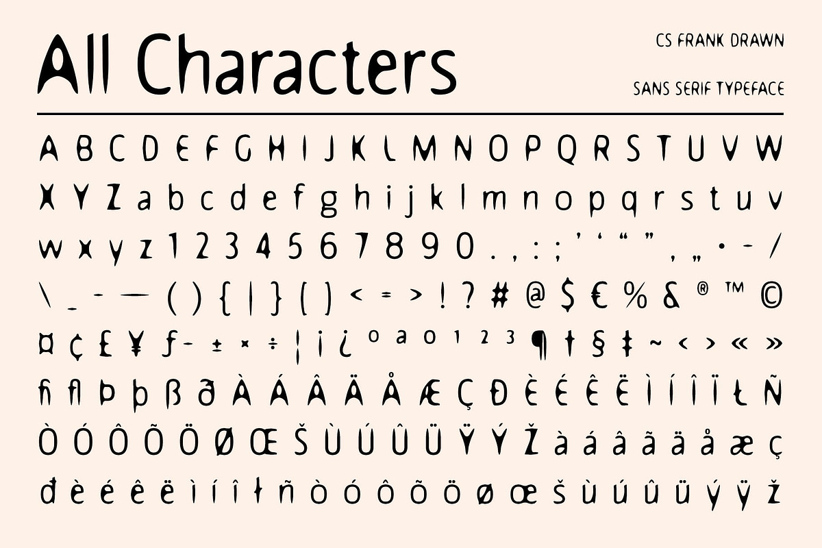 CS Holver Drawn, a Sans Serif Font by Craft Supply Co. (Photo 8 of 8)