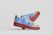 Sneakers Air Force Mockup, an Advertising Mockup by GraphicVil (Thumbnail 4 of 9)