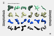 MorphoFunk – Abstract 3D Graphics, an Object Graphic by Neatly Made Studio (Thumbnail 4 of 10)