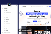 Makaryo - Online Course Landing Page, a Landing Page Template by SLAB! Design (Thumbnail 2 of 4)