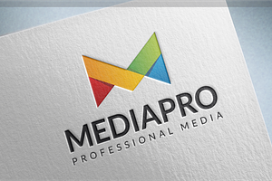 Geometric Colorful Letter M Logo, a Branding & Logo Template by yopie