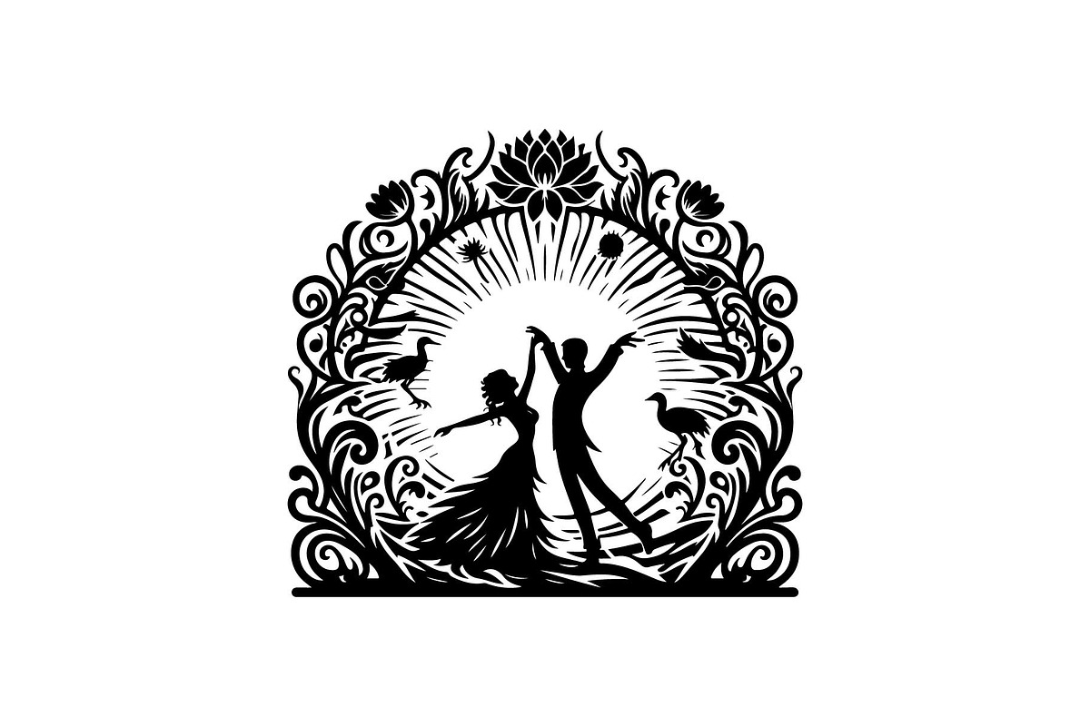 Romantic Asian Landscape SVG Set, an Object Graphic by Gfx_Store (Photo 5 of 13)