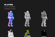 3D Mockup Space Astronaut #06, a Product Mockup by ARKS ACADEMY (Thumbnail 5 of 7)