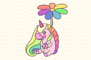 vector SET Unicorns time, an Object Graphic by WINDmade (Thumbnail 11 of 14)