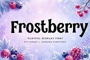 Frostberry, a Serif Font by Wow Magic (Thumbnail 1 of 5)