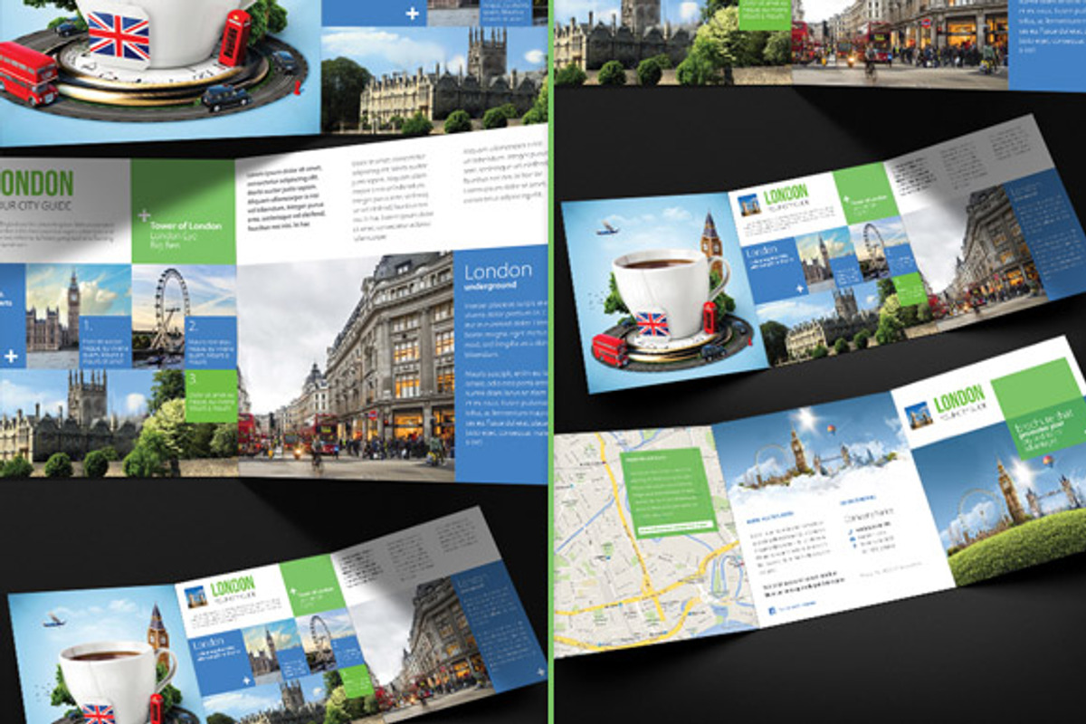 London - City Trifold Brochure, a Brochure Template by pixart_pm (Photo 3 of 3)