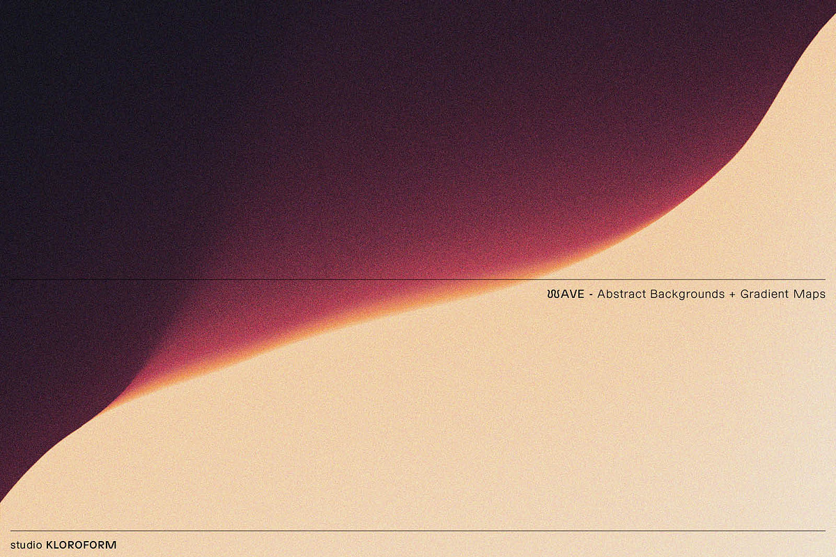 WAVE - backgrounds + Gradient Maps, a Background Graphic by kloroform (Photo 22 of 22)