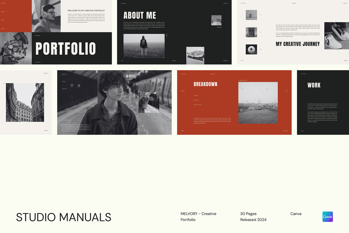 MELVORY - Creative Portfolio, a Social Media Template by Studio Manuals (Photo 1 of 8)