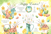 Easter traditions watercolor set., an Illustration by SabinaWatercolorArt (Thumbnail 1 of 18)