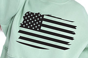 Distressed American Flag SVG Bundle, a Graphic by M9 Design (Thumbnail 5 of 9)