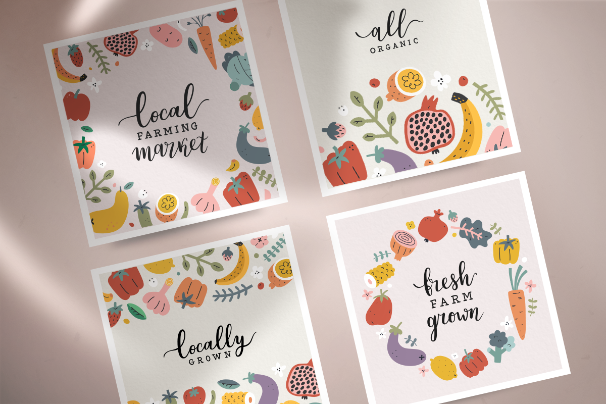 Vegetable and fruit illustrations, a Food Illustration by Fave Brush (Photo 4 of 9)