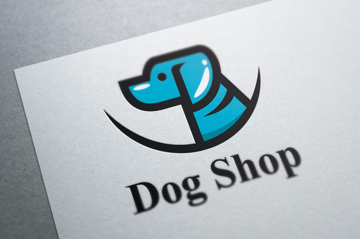 Dog Shop Logo Template, a Branding & Logo Template by Heavtryq Design