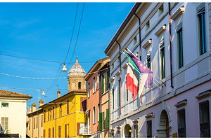 Buildings in the historic centre of ravenna italy stock photo containing, an Architecture Photo by Leonid Andronov