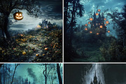 Haunted Worlds, a Seasonal Illustration by pictures for you (Thumbnail 6 of 32)