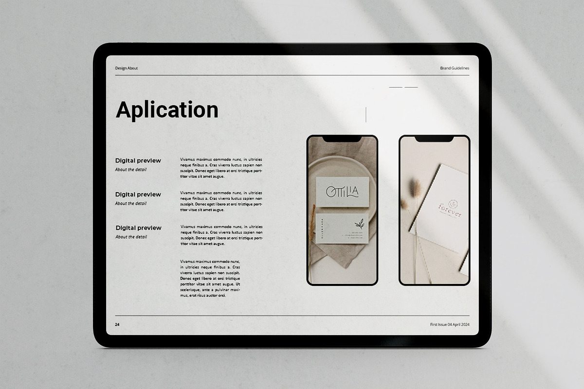 NAMA | Brand Guidelines, a Brochure Template by Analogi Studio (Photo 11 of 20)