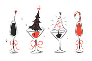 MERRY & CHIC, a Seasonal Illustration by Anastasy_helter (Thumbnail 5 of 13)