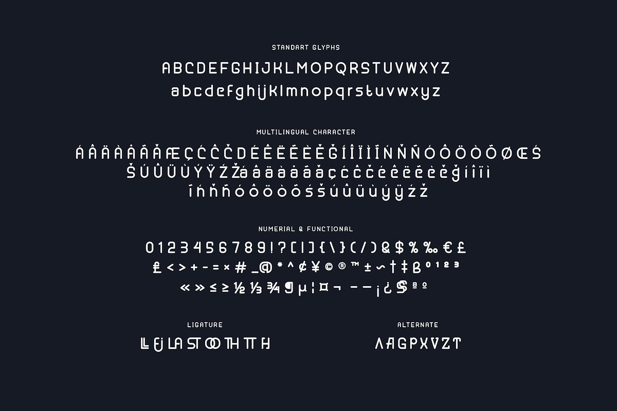 Romalio - Modern display Font, a Sans Serif Font by Bilahstudio (Photo 10 of 11)
