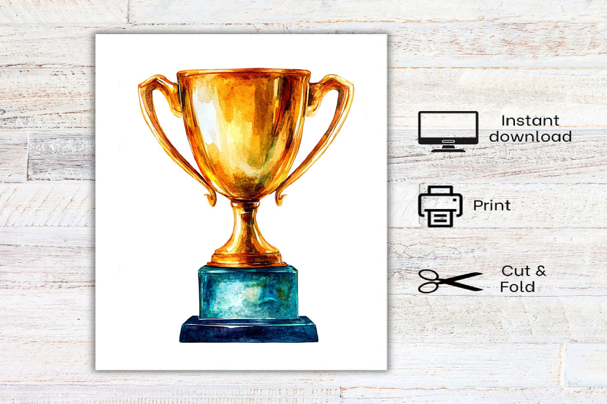 Black & Gold Graduation Day Clipart, an Illustration by Canvas Craft (Photo 7 of 7)