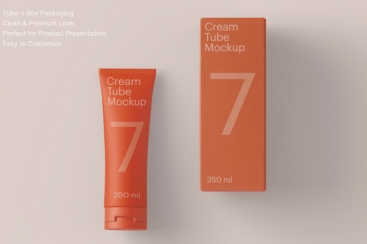 Cosmetic Tube Mockup, a Product Mockup by GraphicWave (Photo 4 of 9)