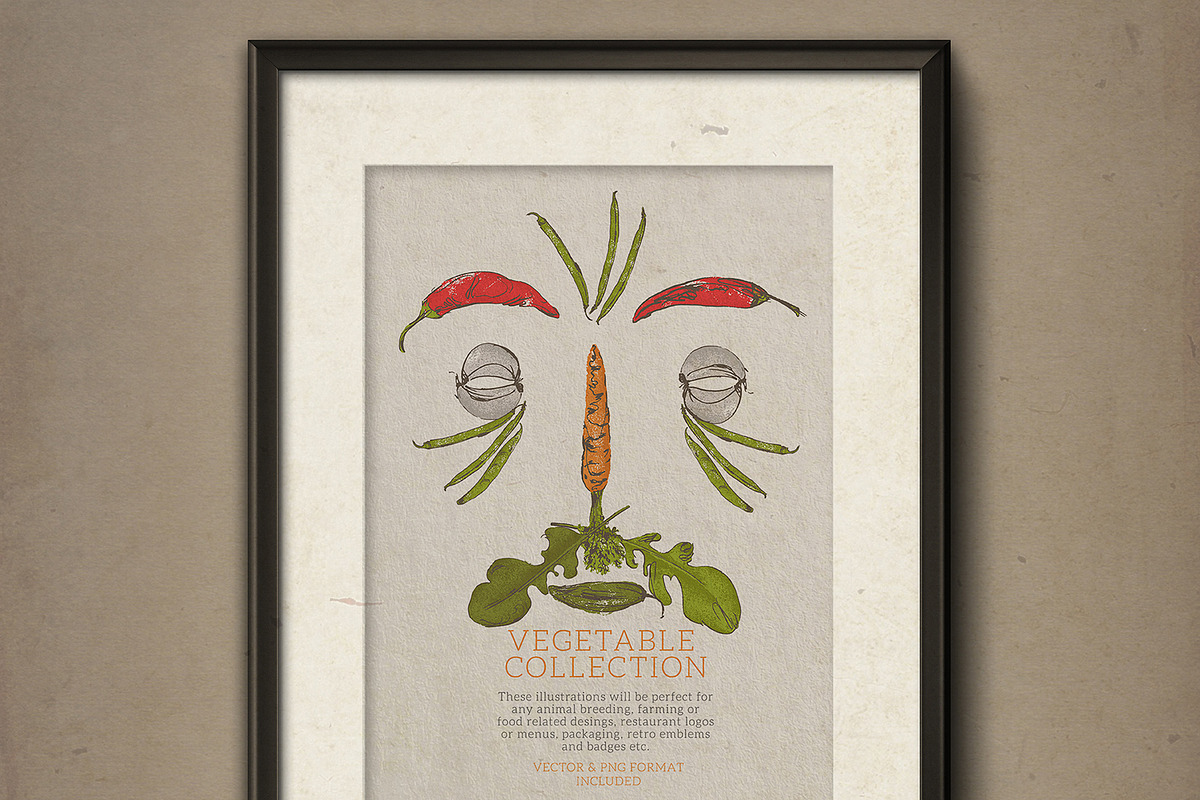 Vegetable collection 1, an Object Graphic by Siosay (Photo 6 of 11)