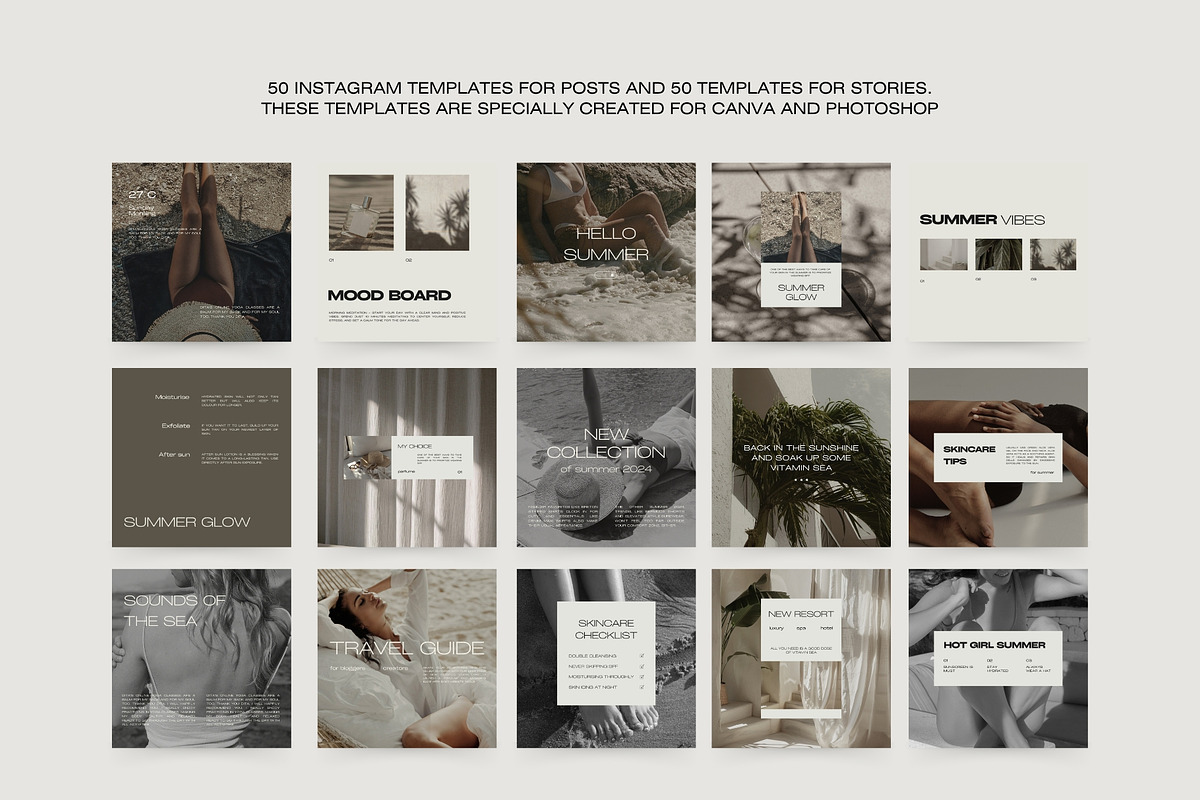 Aesthetic Instagram Templates XI, a Social Media Template by Instprofi | Studio Estimo (Photo 4 of 8)