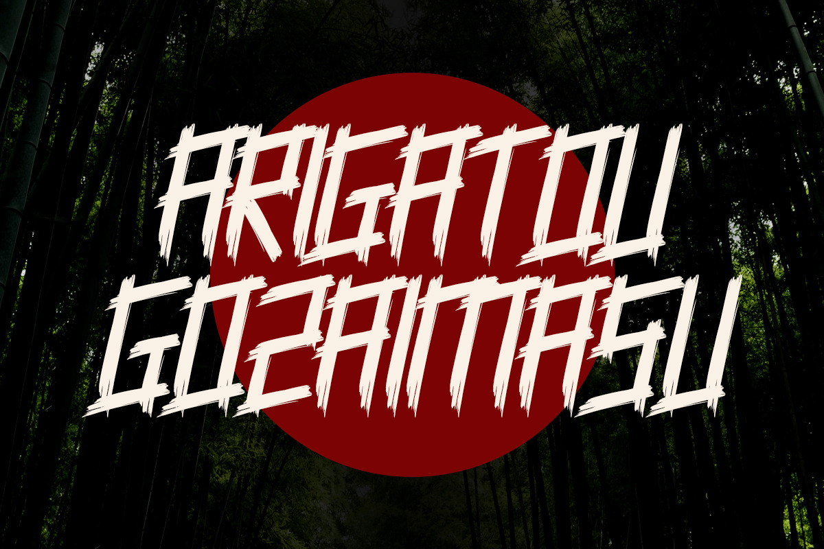 HAREBO | Japanese Style, a Font by BringTypeStudio (Photo 8 of 8)