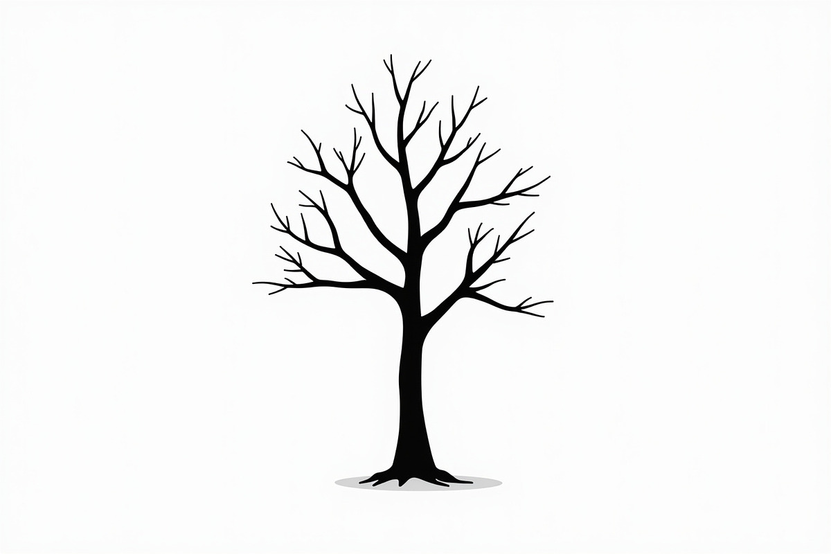 Tree Silhouette Vector Pack, an Illustration by musafir_fashion (Photo 9 of 21)