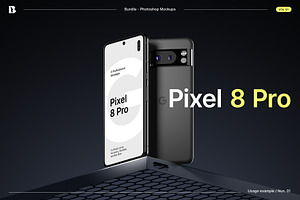 Pixel 8 Pro - Mockups bundle