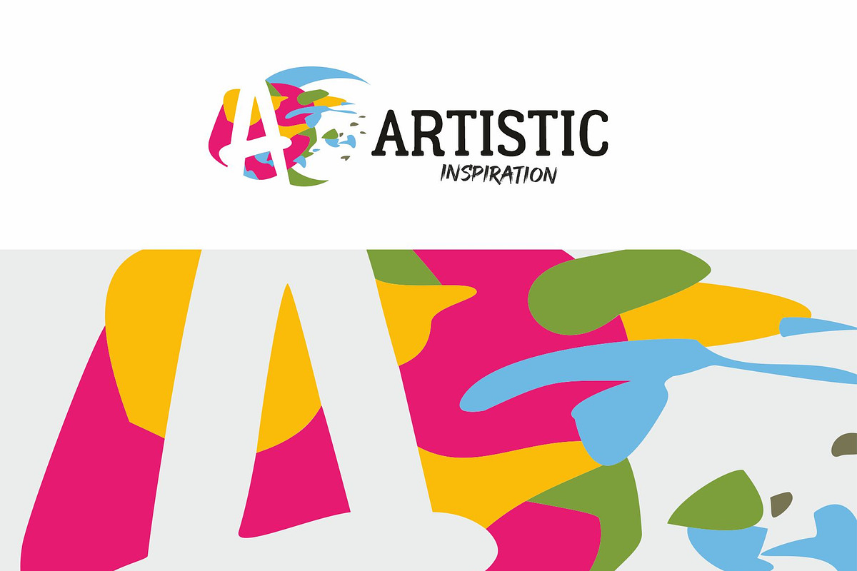 Artistic Letter A - Logo Template, a Branding & Logo Template by Igor Maric (Photo 2 of 2)