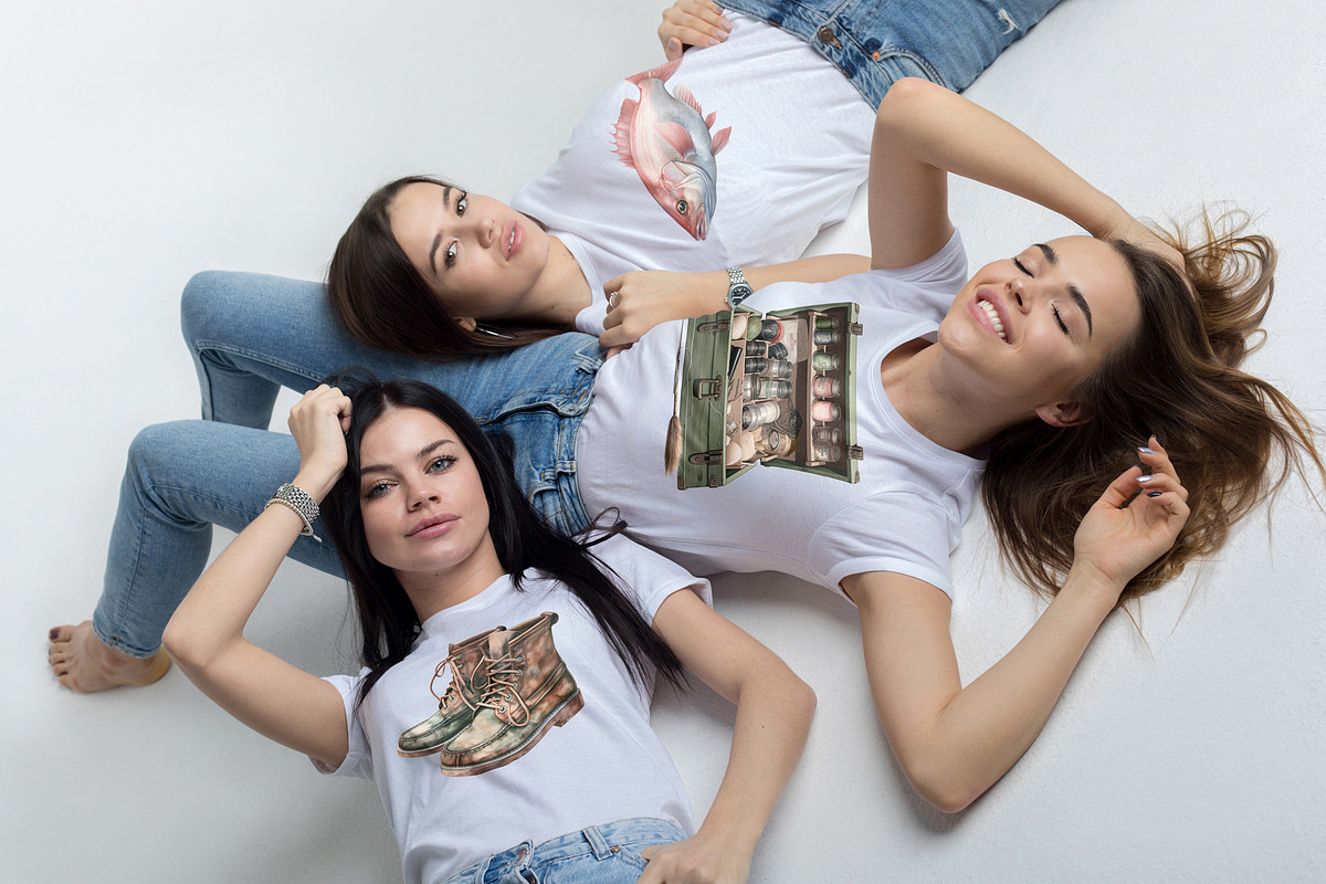 T-Shirt Design Showcase PSD 300 DPI