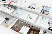 LUXURY HOTEL-Powerpoint Template, a Presentation Template by Shafura (Thumbnail 1 of 6)