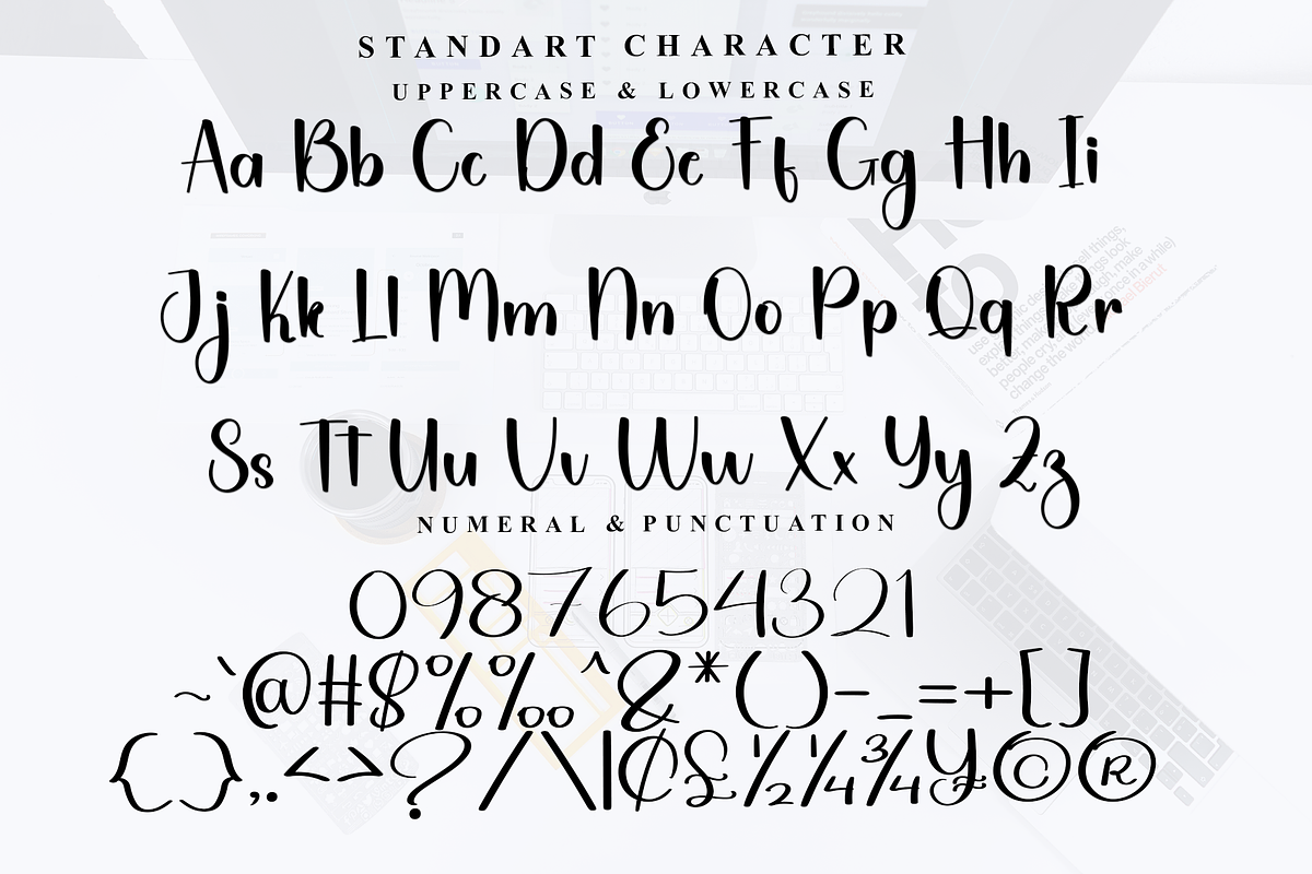 Angelica Homemade, a Handwritten Font by FreshTypeINK (Photo 2 of 8)