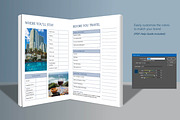 Travel Agency Itinerary Template, a Brochure Template by R-studio (Thumbnail 5 of 9)