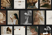 Editorial Wellness Instagram Kit, a Social Media Template by Wildnun Studio (Thumbnail 1 of 10)